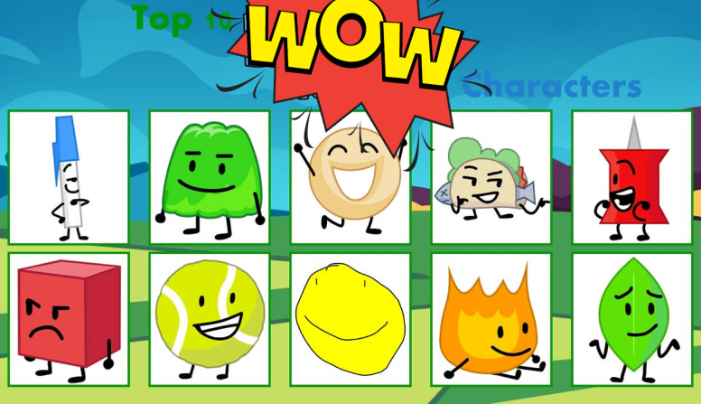Discover Your Inner BFDI Contestant!